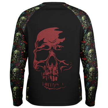 Chokefish™ Long Sleeve Every Day All Weather Skulls Shirt Men's-027